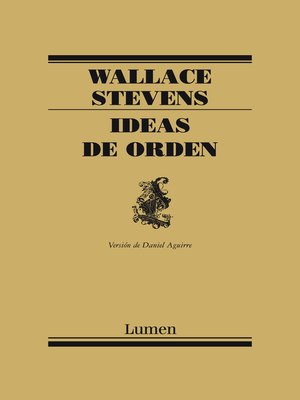 cover image of Ideas de orden